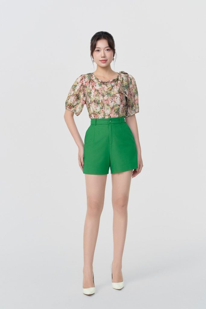 QUẦN SHORT CẠP CAO Q01202
