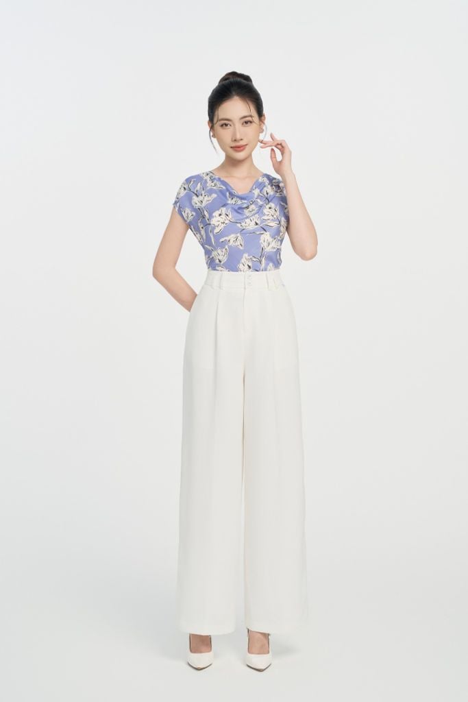 ÁO LỤA HOA SM00972