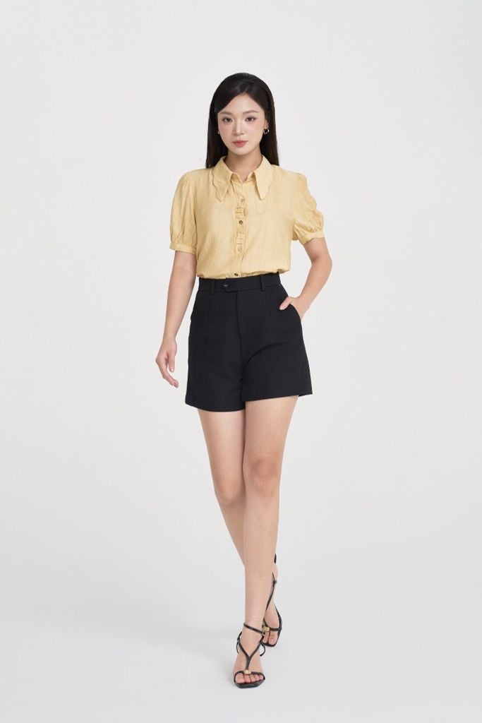 QUẦN SHORT CẠP CAO Q40322
