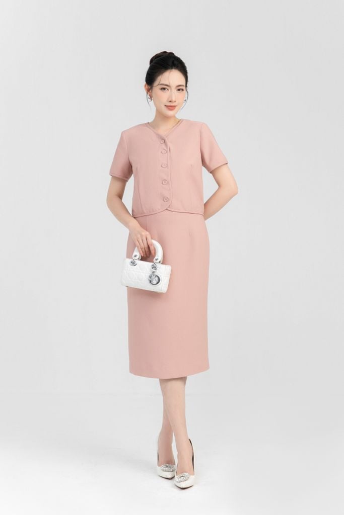 CHÂN VÁY BÚT CHÌ Z13162