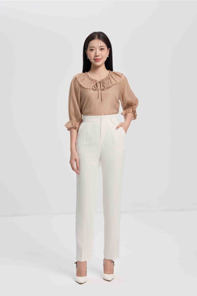 ÁO CỔ BÈO SM18452