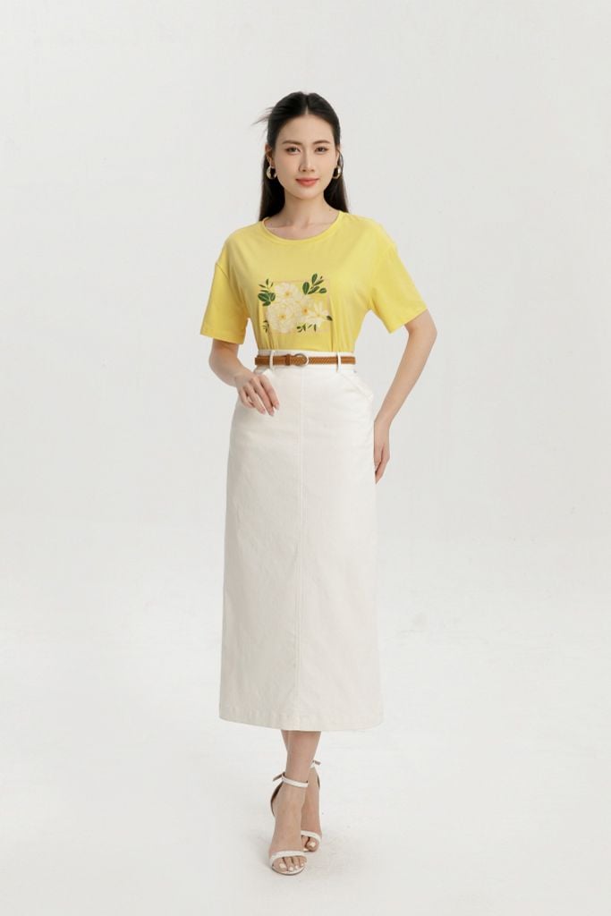 CHÂN VÁY BÚT CHÌ Z16312