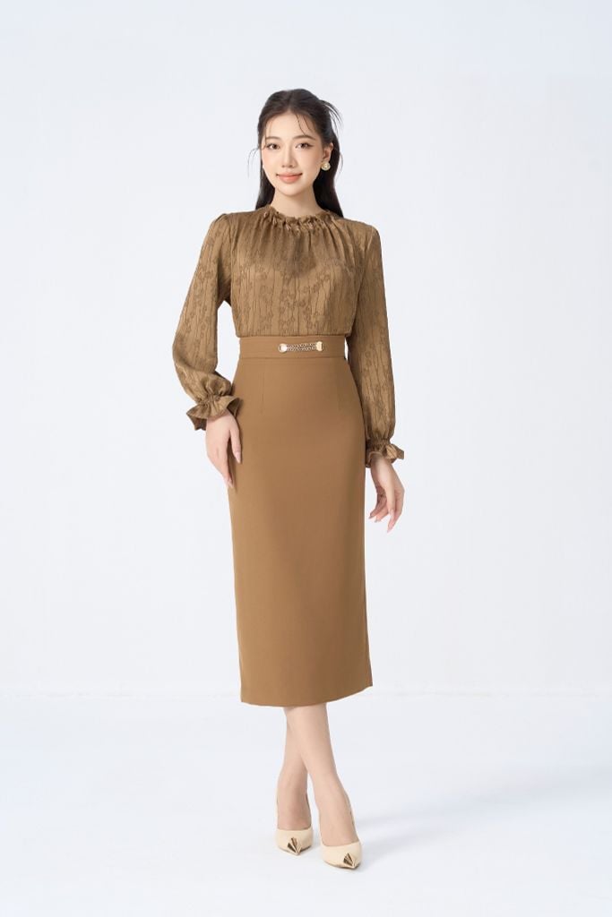 ÁO CỔ NHÚN SM10332