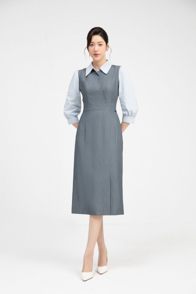 ĐẦM LIỀN THIẾT KẾ D16342