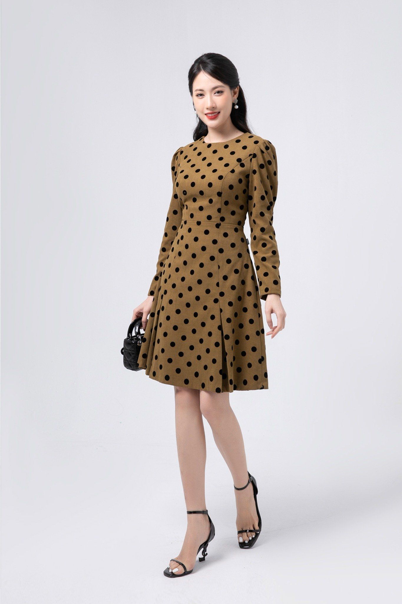 ĐẦM CHẤM BI D14892