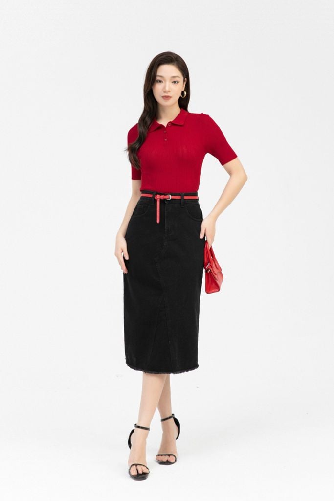 ÁO LEN CỔ BẺ AL62112