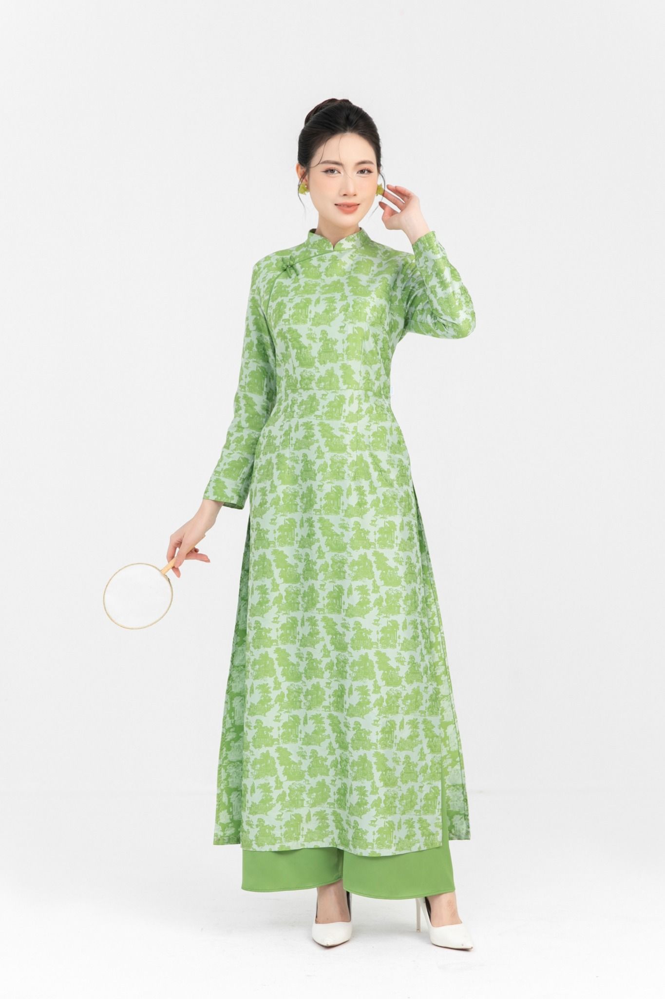 ÁO DÀI GẤM AD14392