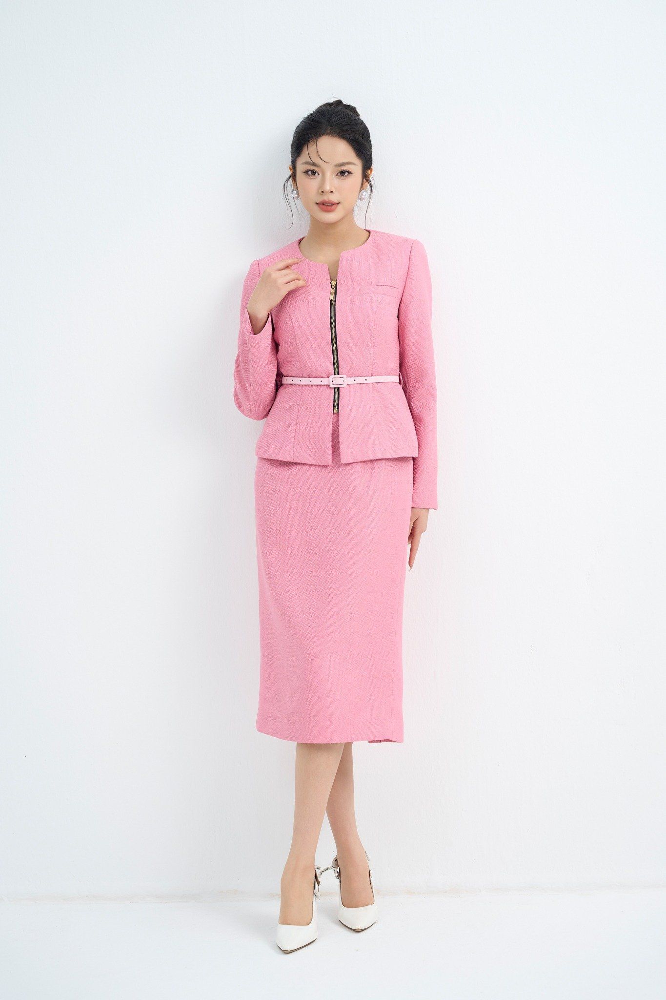 CHÂN VÁY BÚT CHÌ Z14012