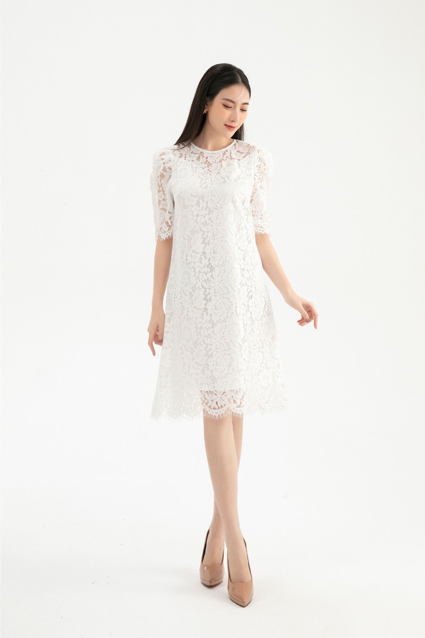 Đầm Xòe Trắng Đầm Ôm Body Trắng Đầm Suông Trắng Ho Chi Minh City #40 Đầm Xòe Trắng Đầm Ôm Body Trắng Đầm Suông Trắng Ho Chi Minh City