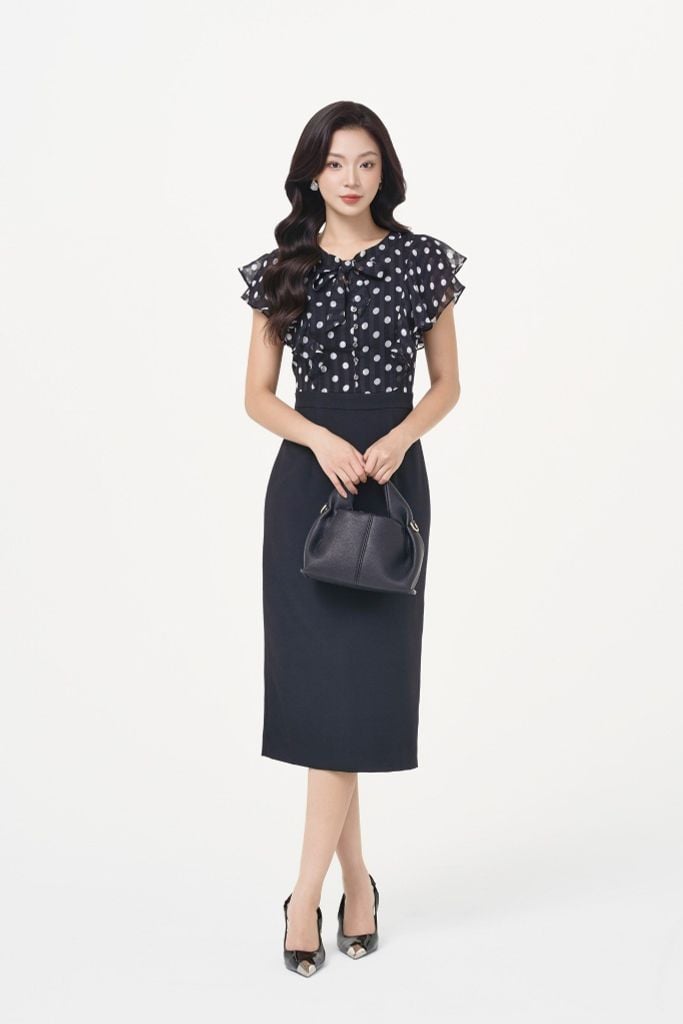 ĐẦM LIỀN THIẾT KẾ D40242