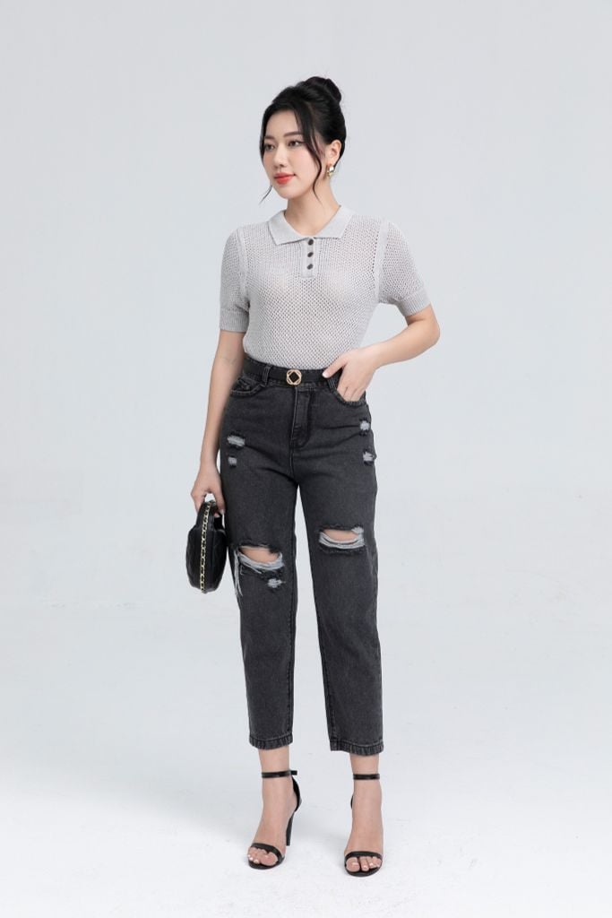 QUẦN JEANS RÁCH Q67072