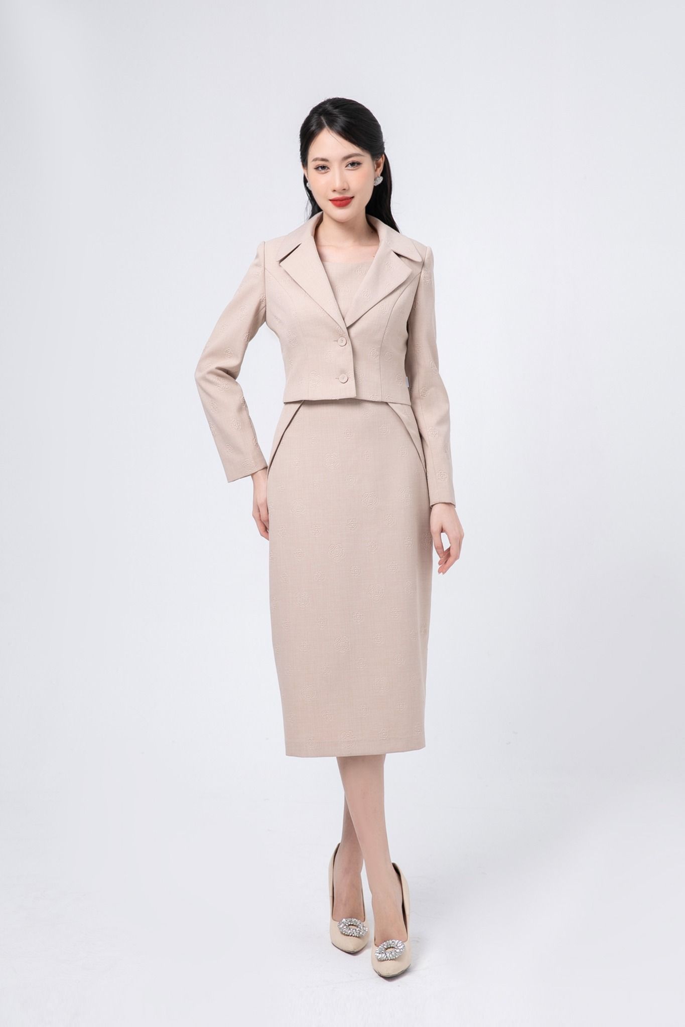 ÁO VEST DÁNG NGẮN AK14772