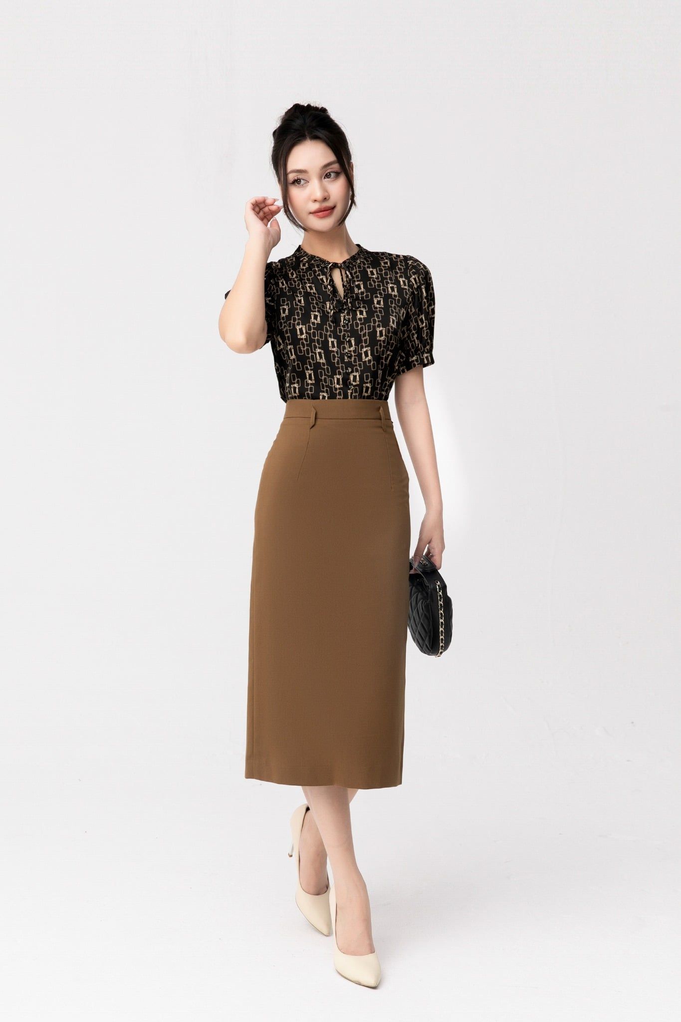 SƠ MI HỌA TIẾT SM04892