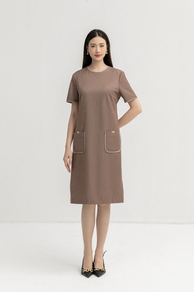 ĐẦM SUÔNG NÂU D16162
