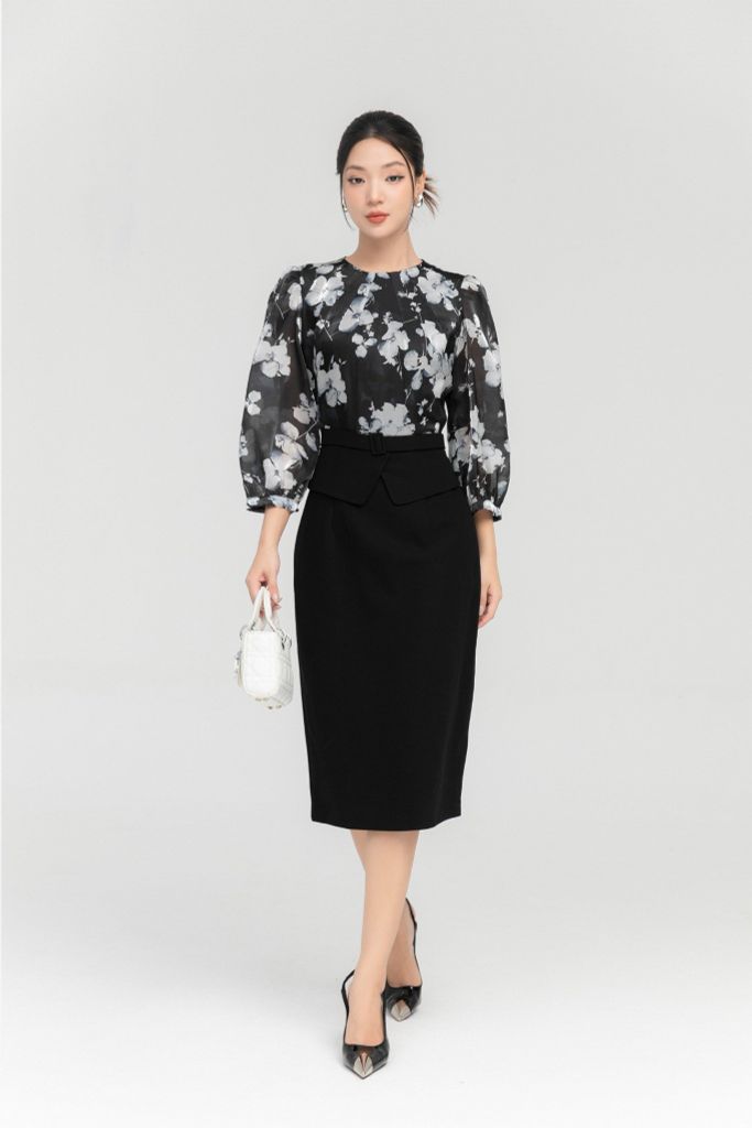 ĐẦM LIỀN THIẾT KẾ D42022