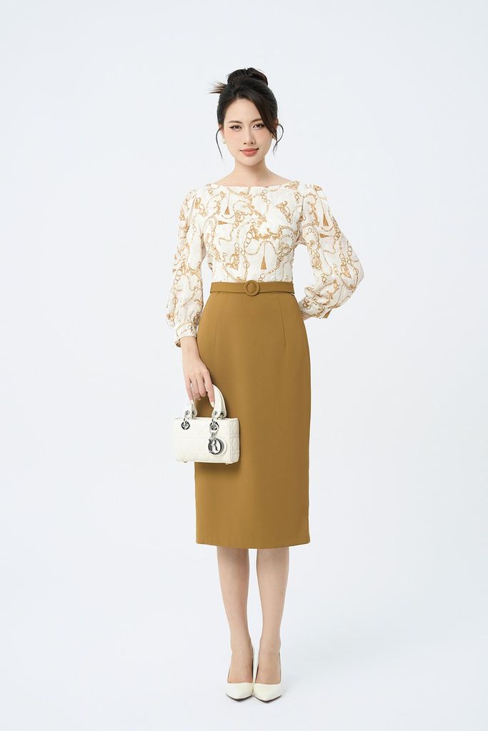 ĐẦM LIỀN PHỐI HỌA TIẾT D41872