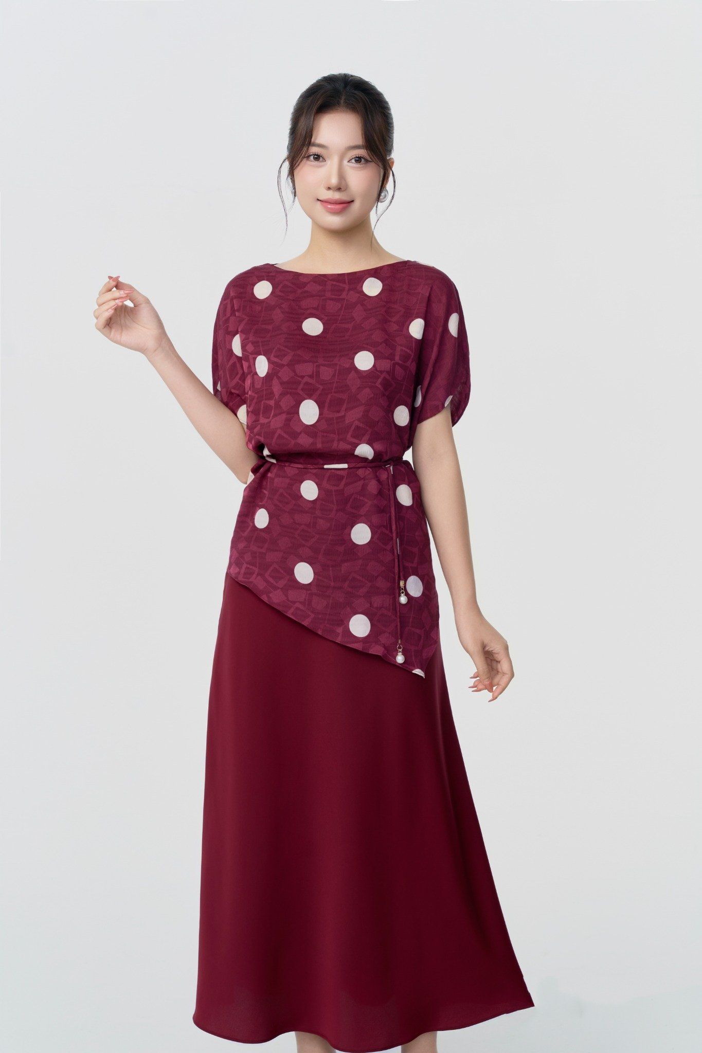 CHÂN VÁY LỤA Z00652