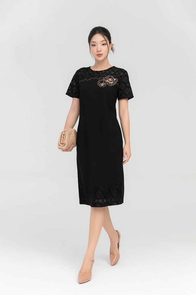 ĐẦM SUÔNG ĐÁP HOA D05792