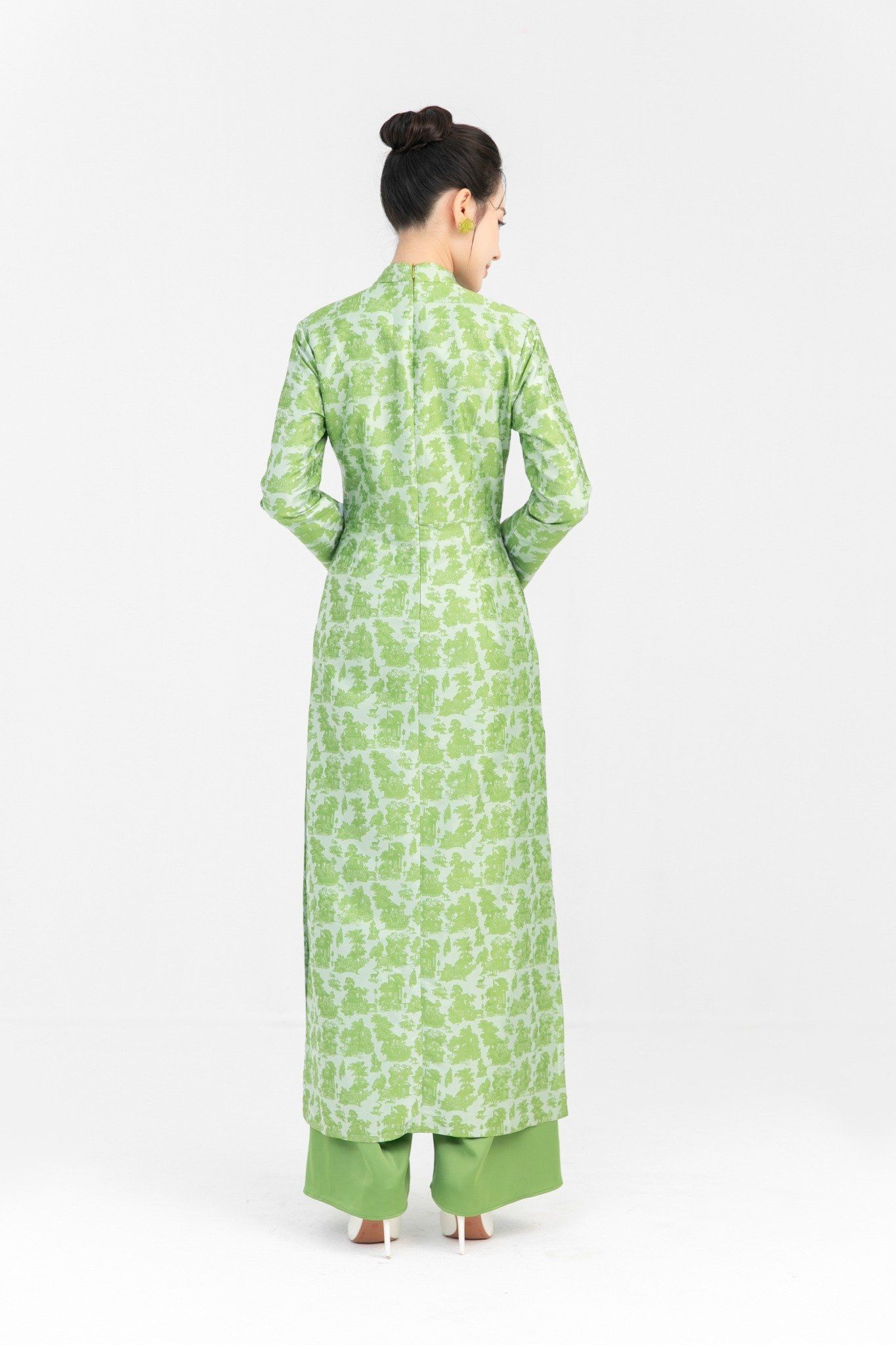 ÁO DÀI GẤM AD14392