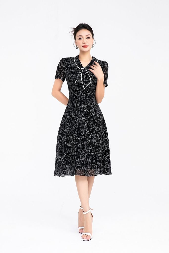 ĐẦM CHẤM BI D41292