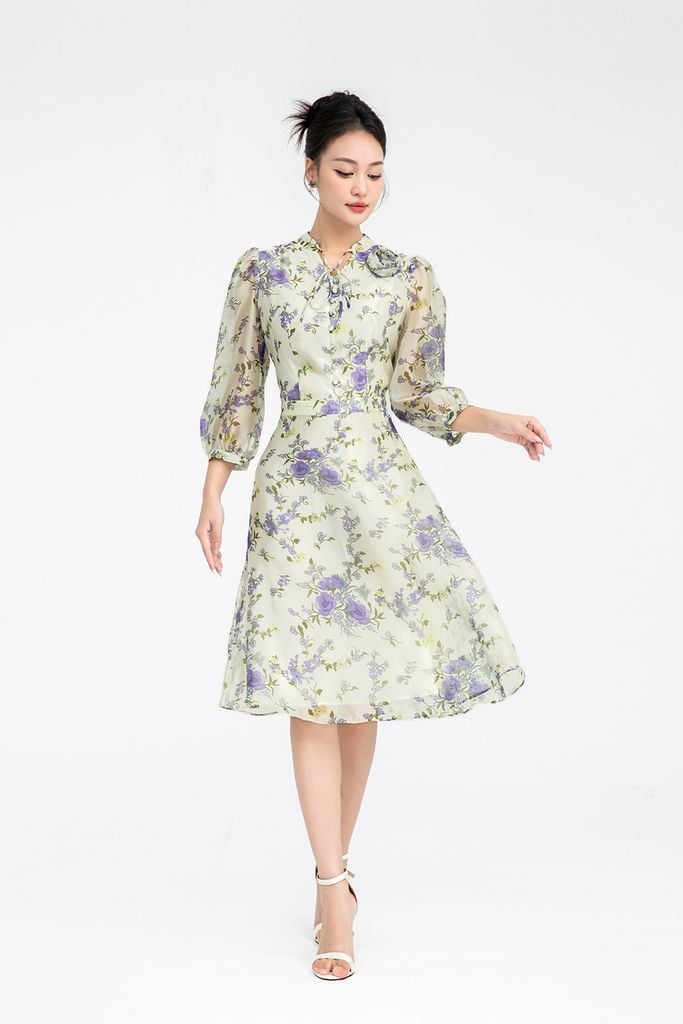 ĐẦM TƠ HOA D41902