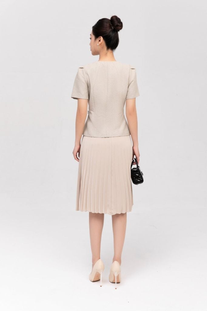  CHÂN VÁY XẾP LI Z07832 