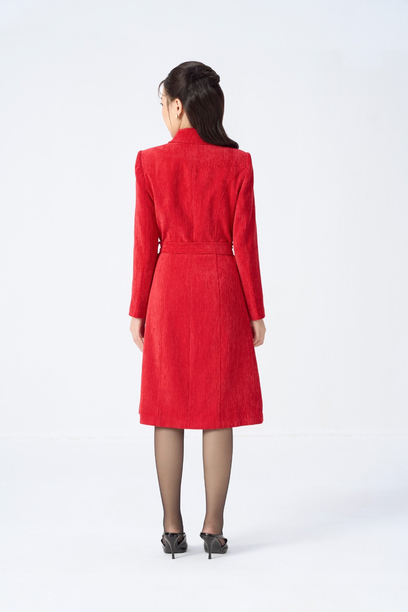 MĂNG TÔ ĐỎ ĐÍNH KHUY ĐÁ AK10872