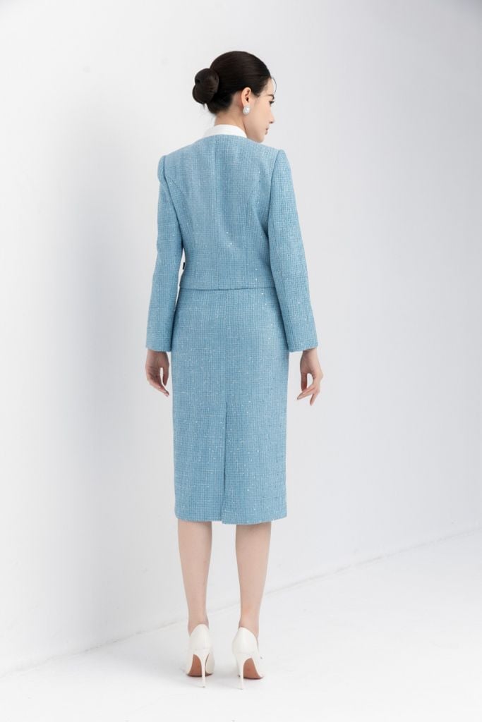  ÁO DẠ KÈM CỔ SƠ MI AK11192 