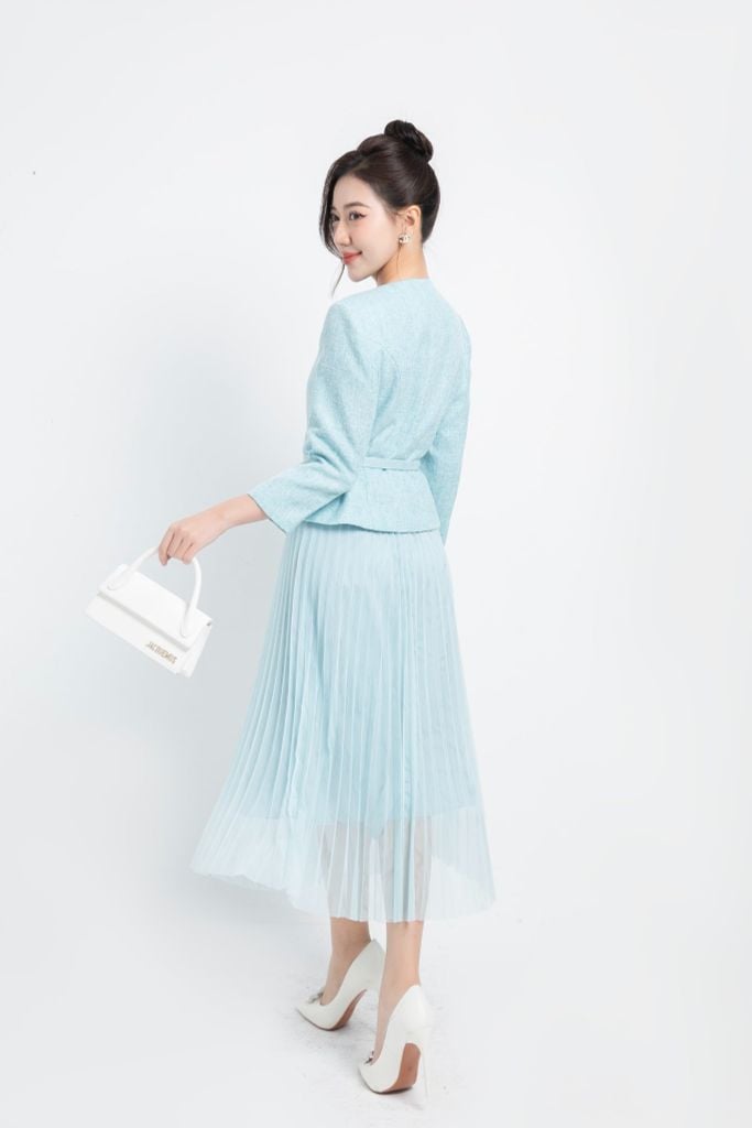  CHÂN VÁY XẾP LI Z12142 