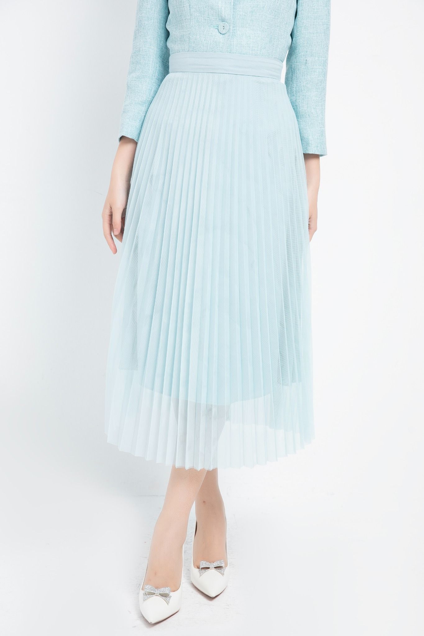 CHÂN VÁY XẾP LI Z12142