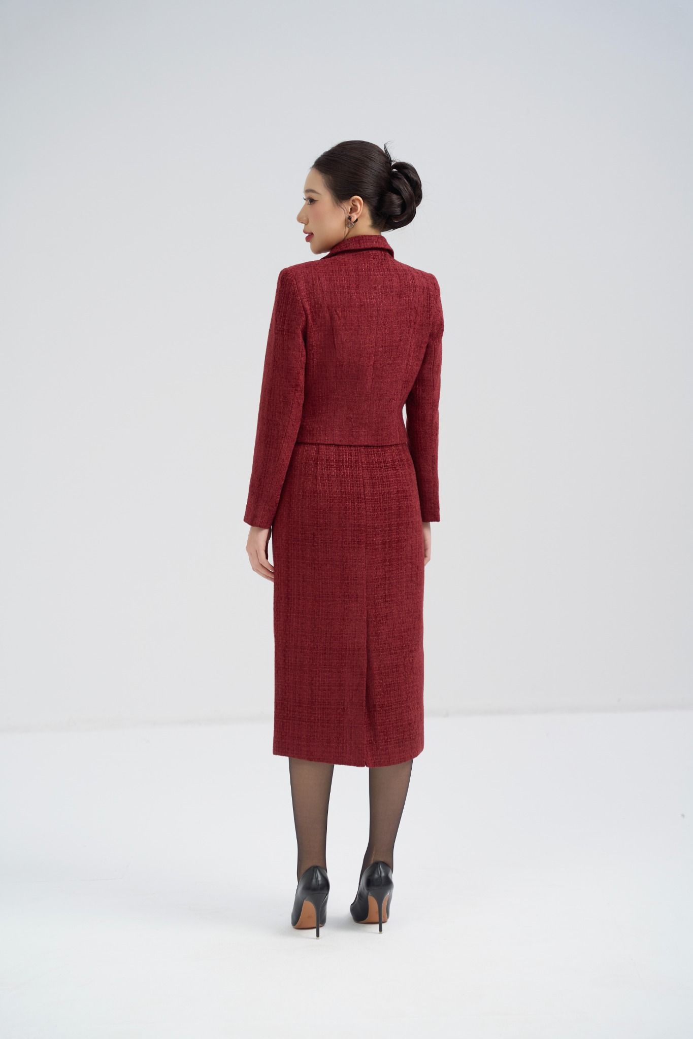 CHÂN VÁY BÚT CHÌ Z12722