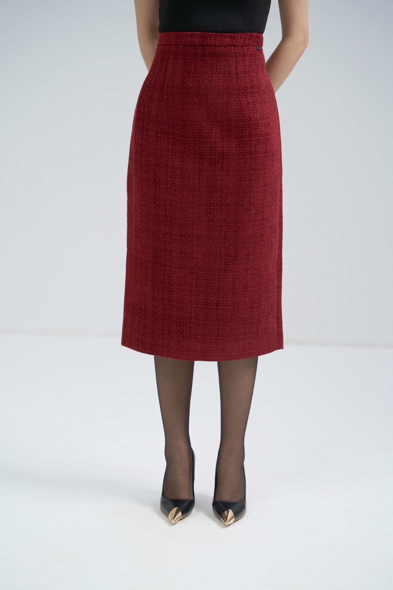 CHÂN VÁY BÚT CHÌ Z12722