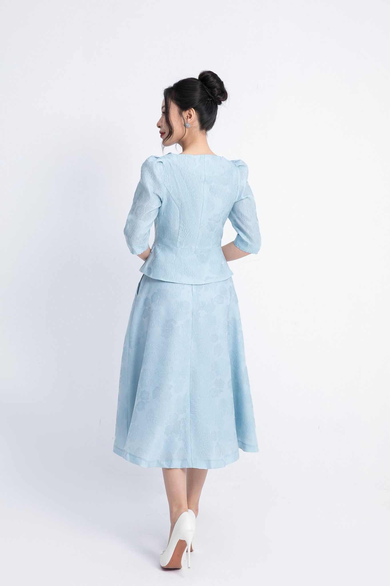 CHÂN VÁY MIDI Z14572