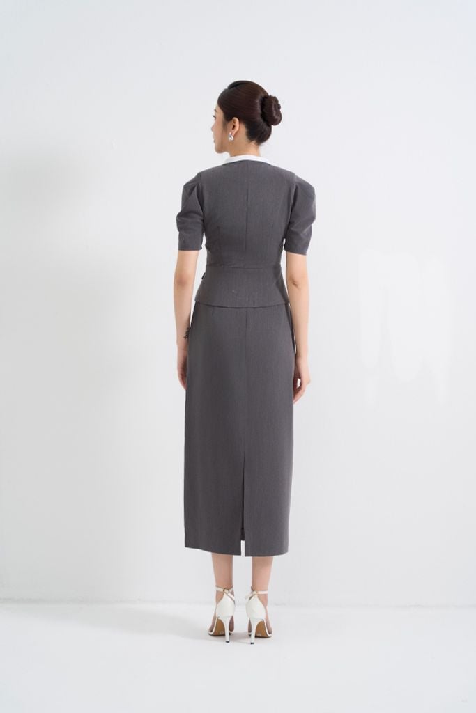  CHÂN VÁY BÚT CHÌ Z15742 