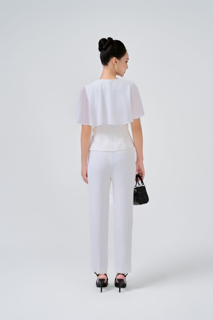  QUẦN TRẮNG ỐNG ĐỨNG Q18752 