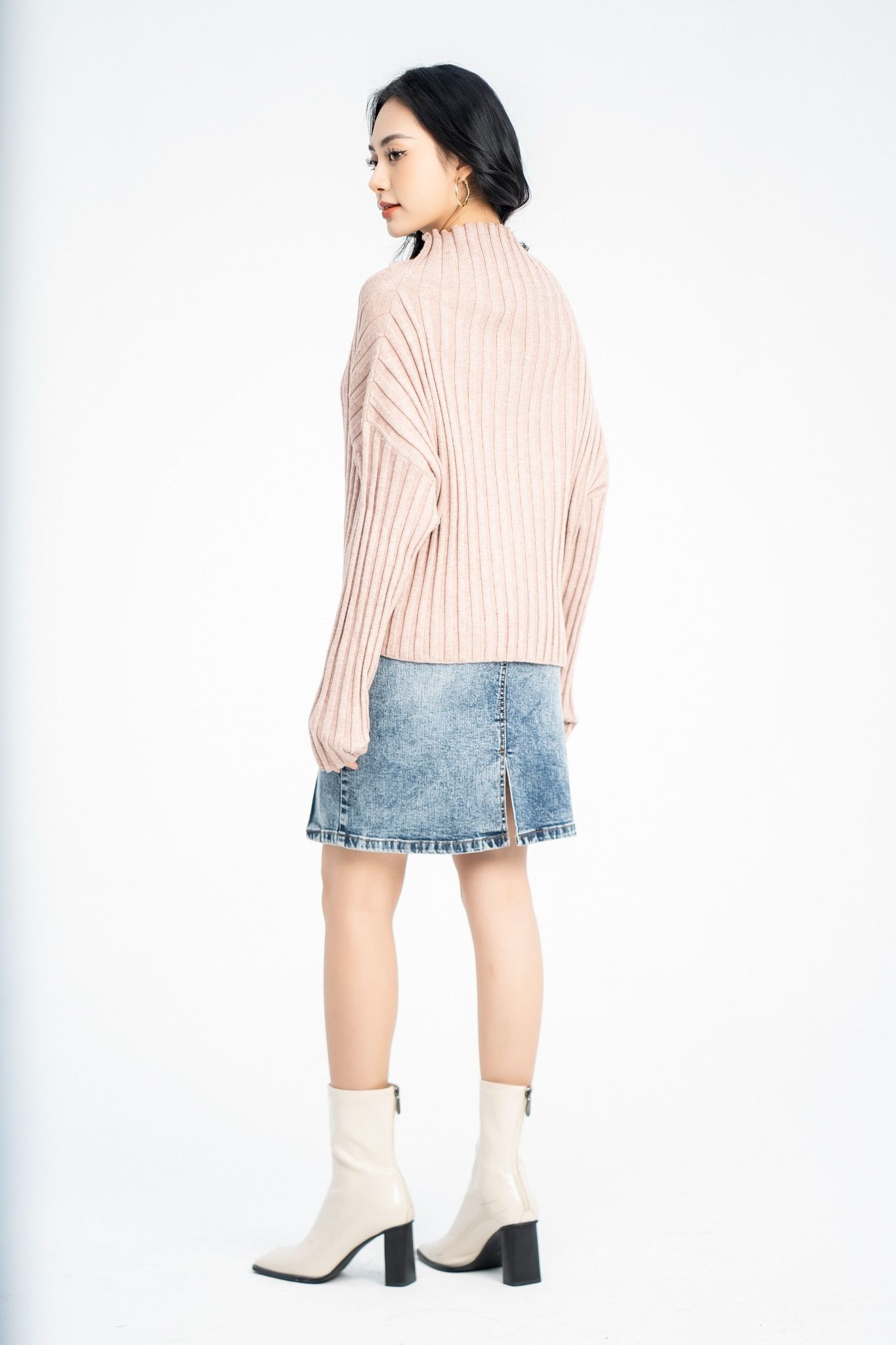 Áo len tăm nữ cổ lọ Uniqlo Merino  Shop Nhất  Shopnhatvn