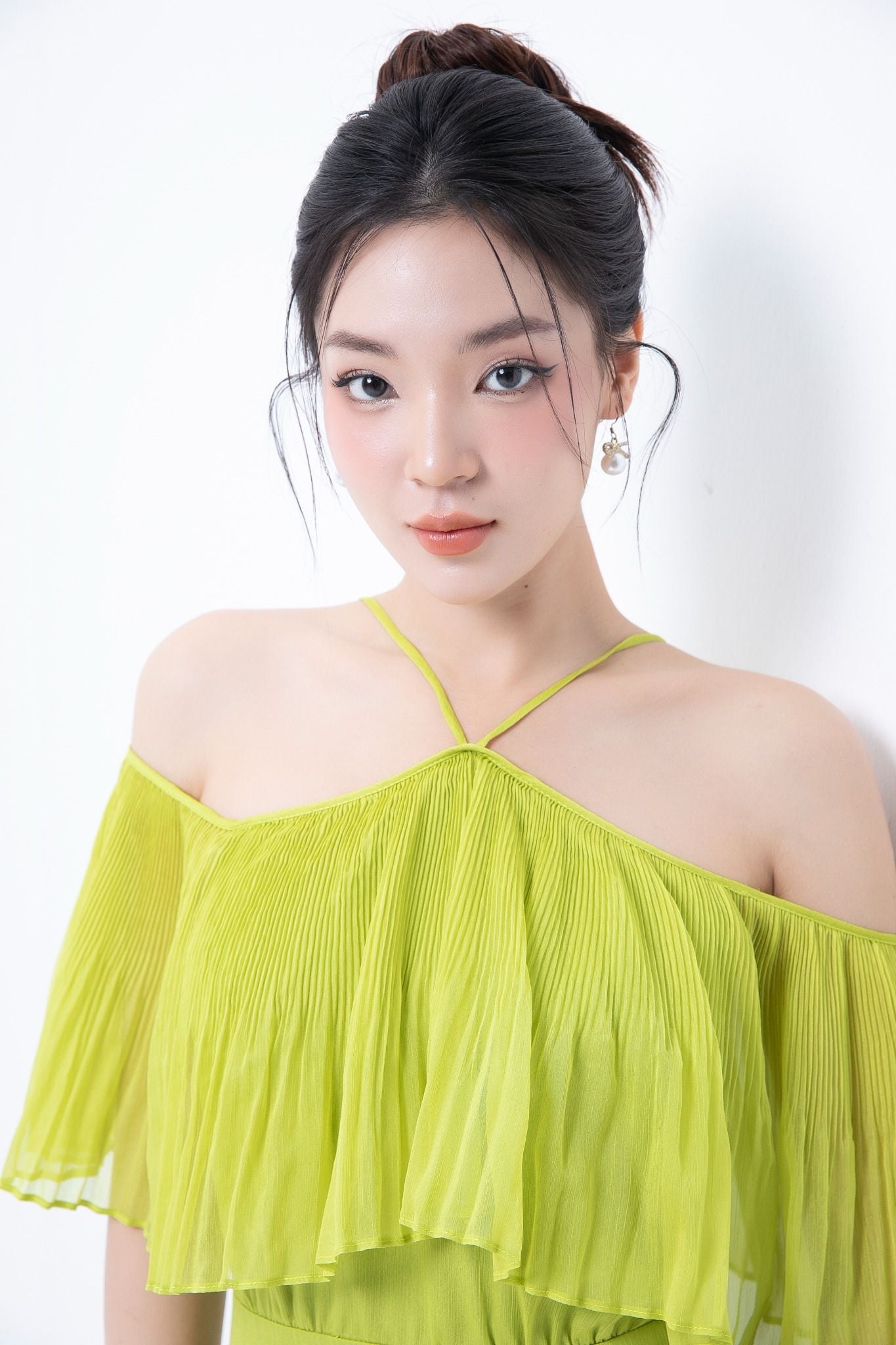 ĐẦM MAXI TRỄ VAI D00742