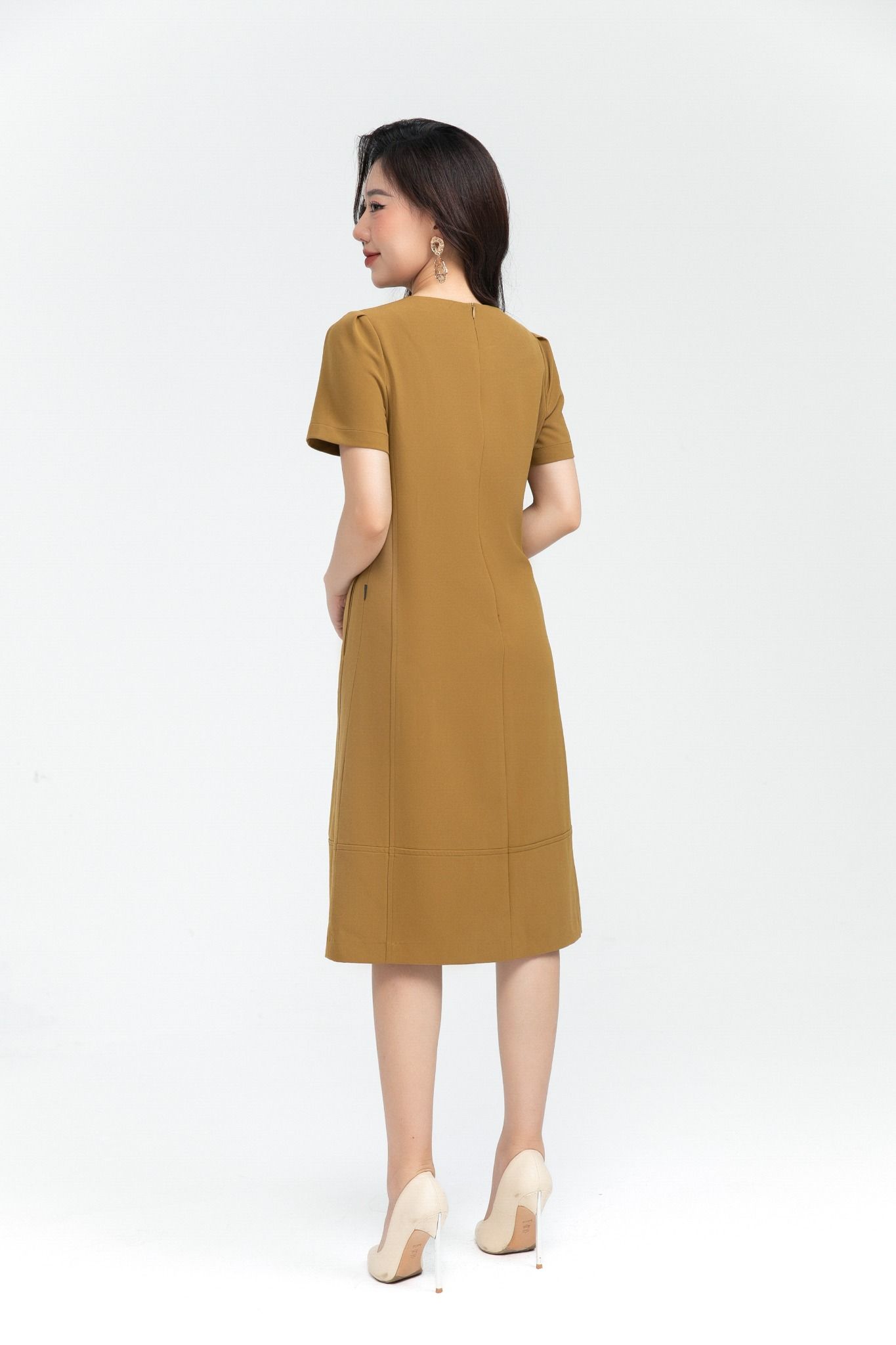 ĐẦM SUÔNG TAY BỒNG D01712