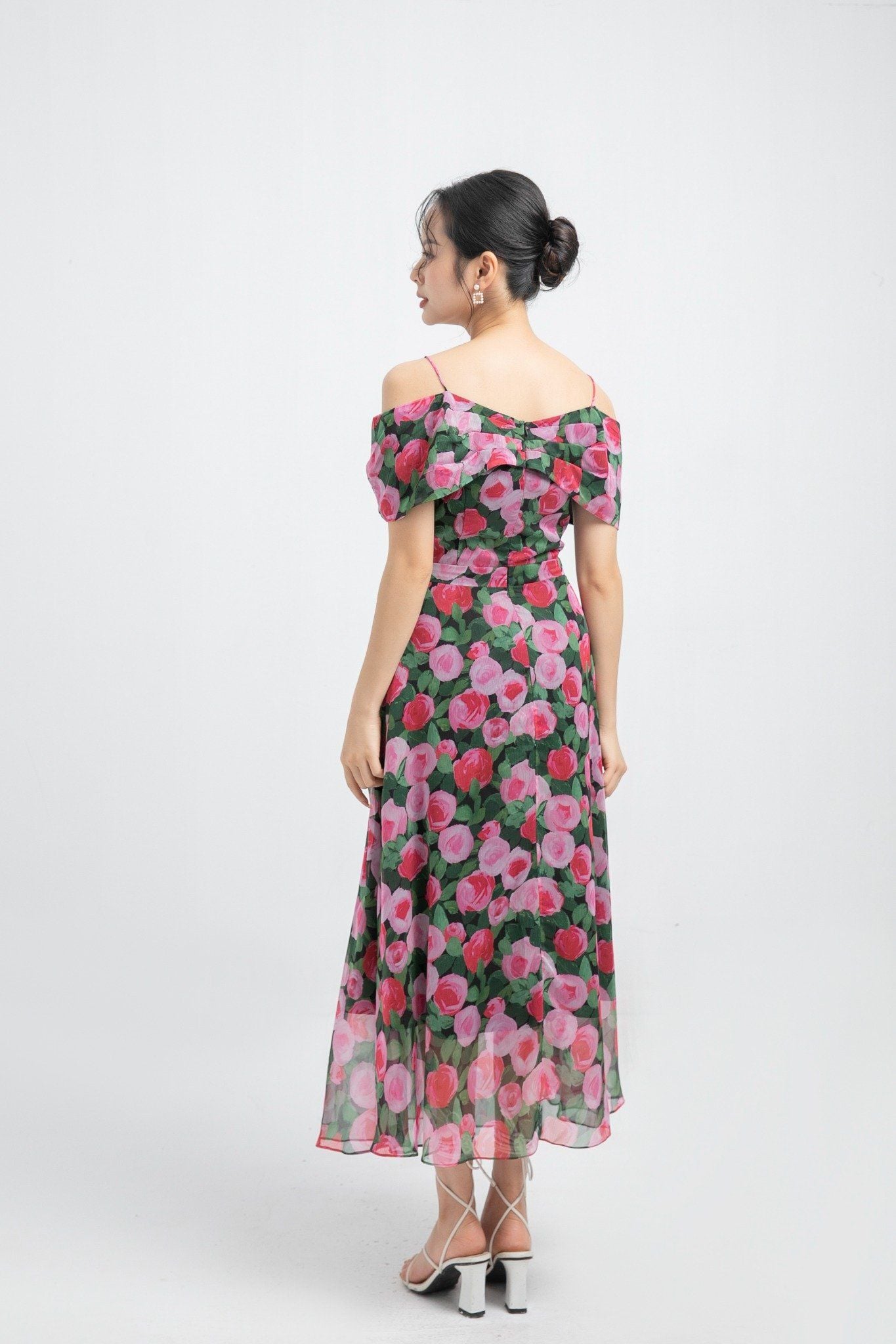 ĐẦM MAXI HOA D01782