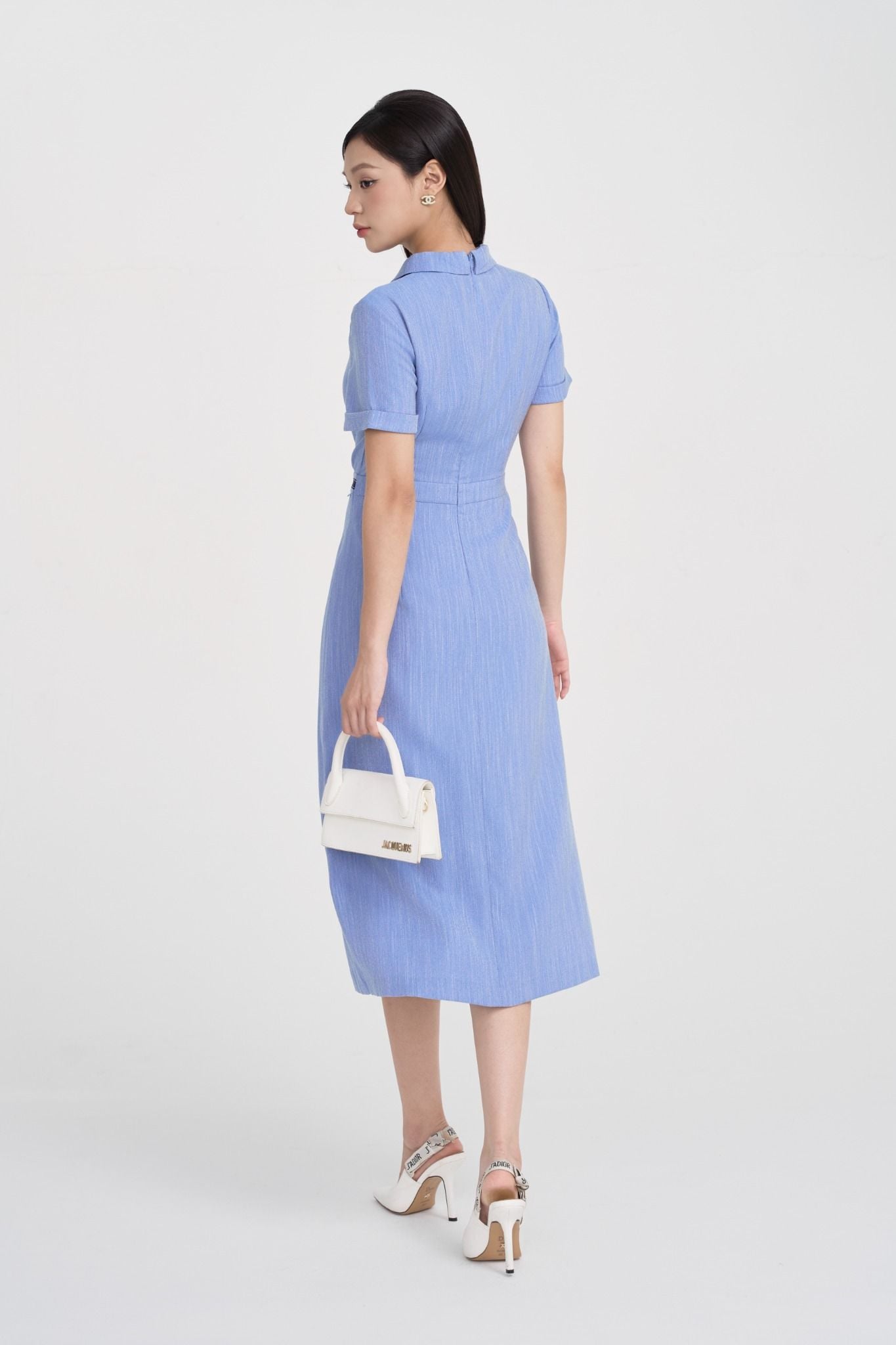 ĐẦM CỔ BẺ D02852