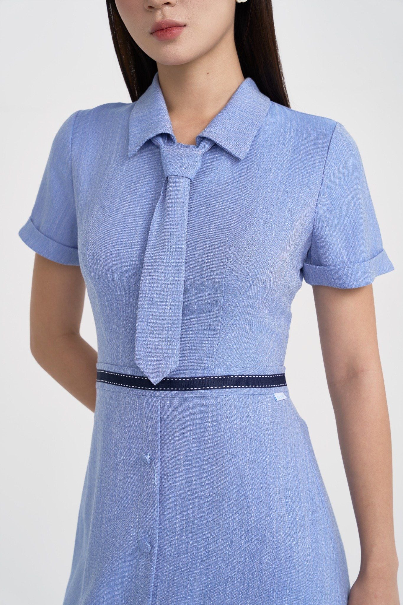 ĐẦM CỔ BẺ D02852