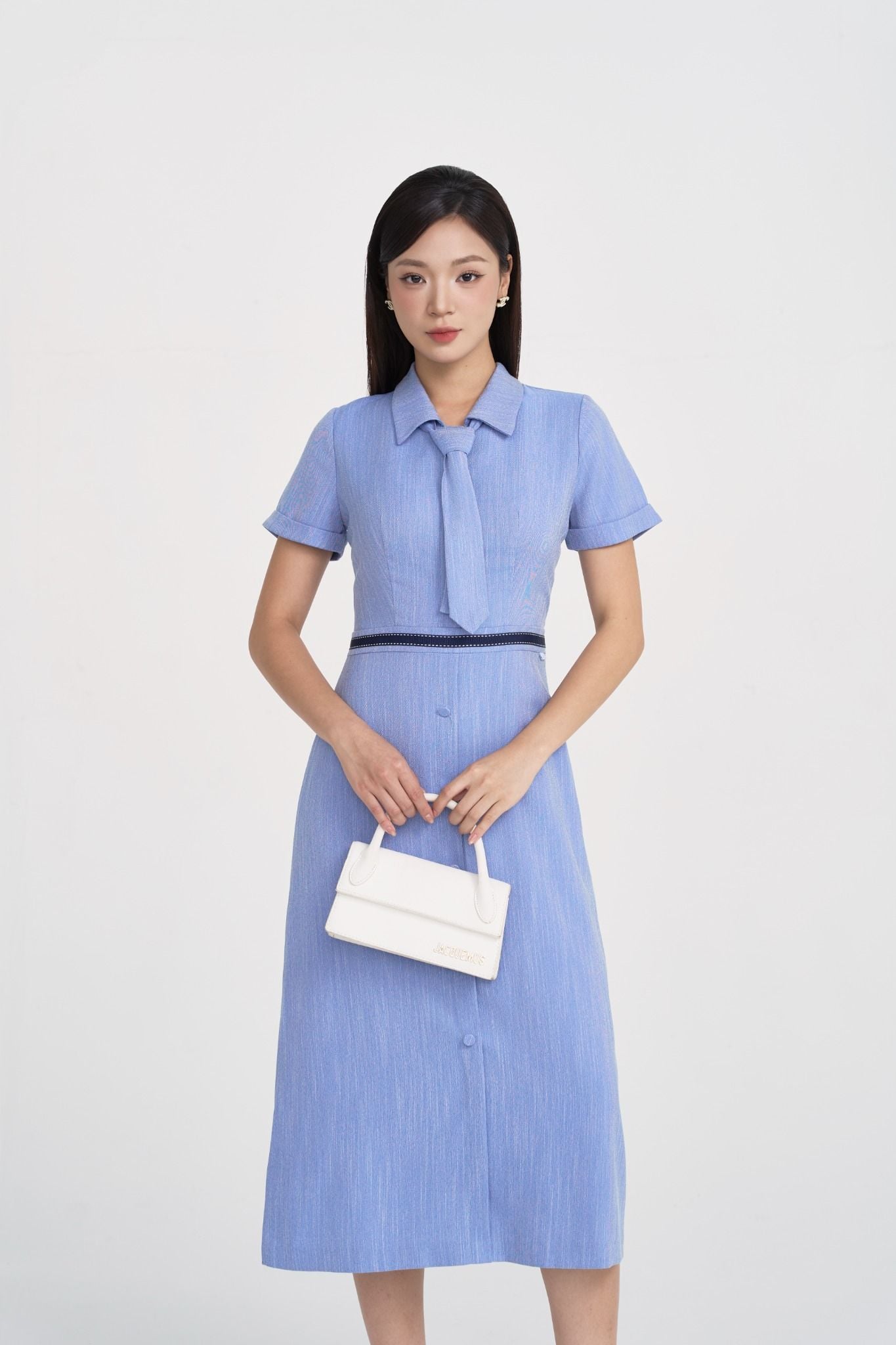 ĐẦM CỔ BẺ D02852