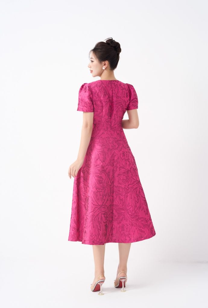  ĐẦM TIỆC HỒNG D06922 