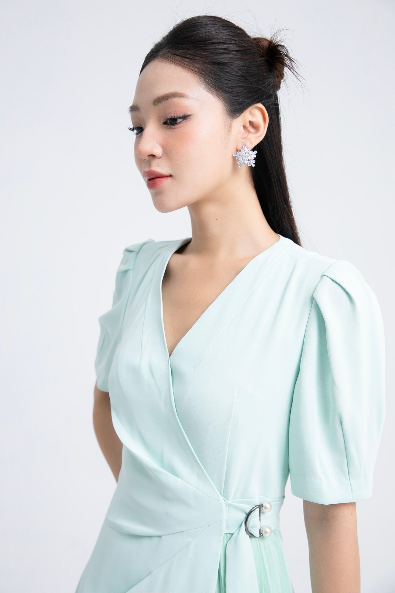 ĐẦM XẾP LI D06982