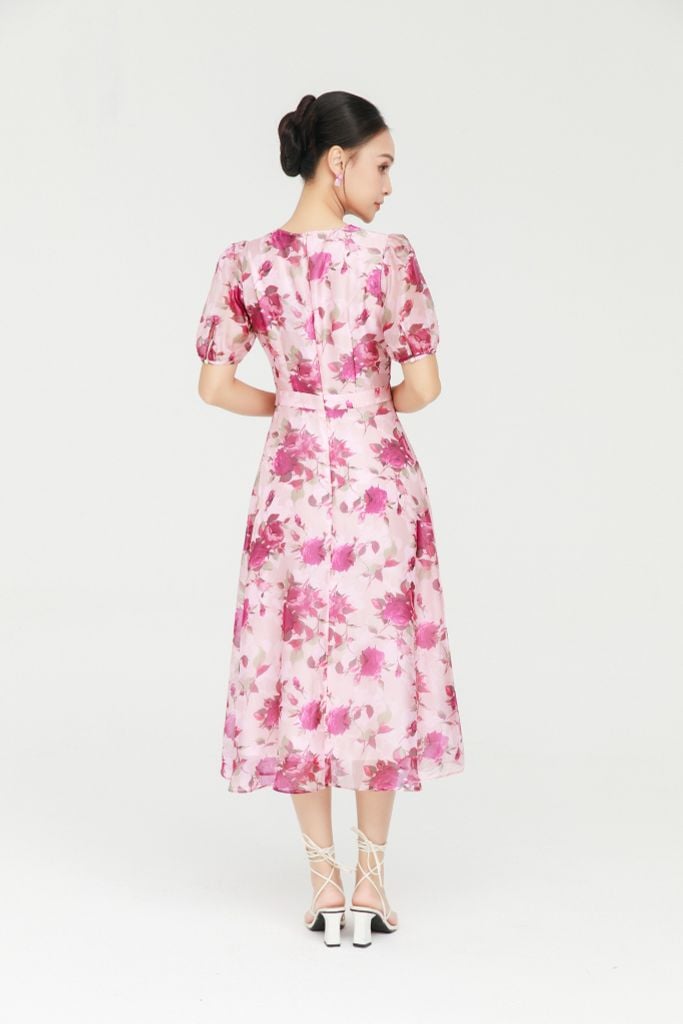  ĐẦM HOA THIẾT KẾ D07792 