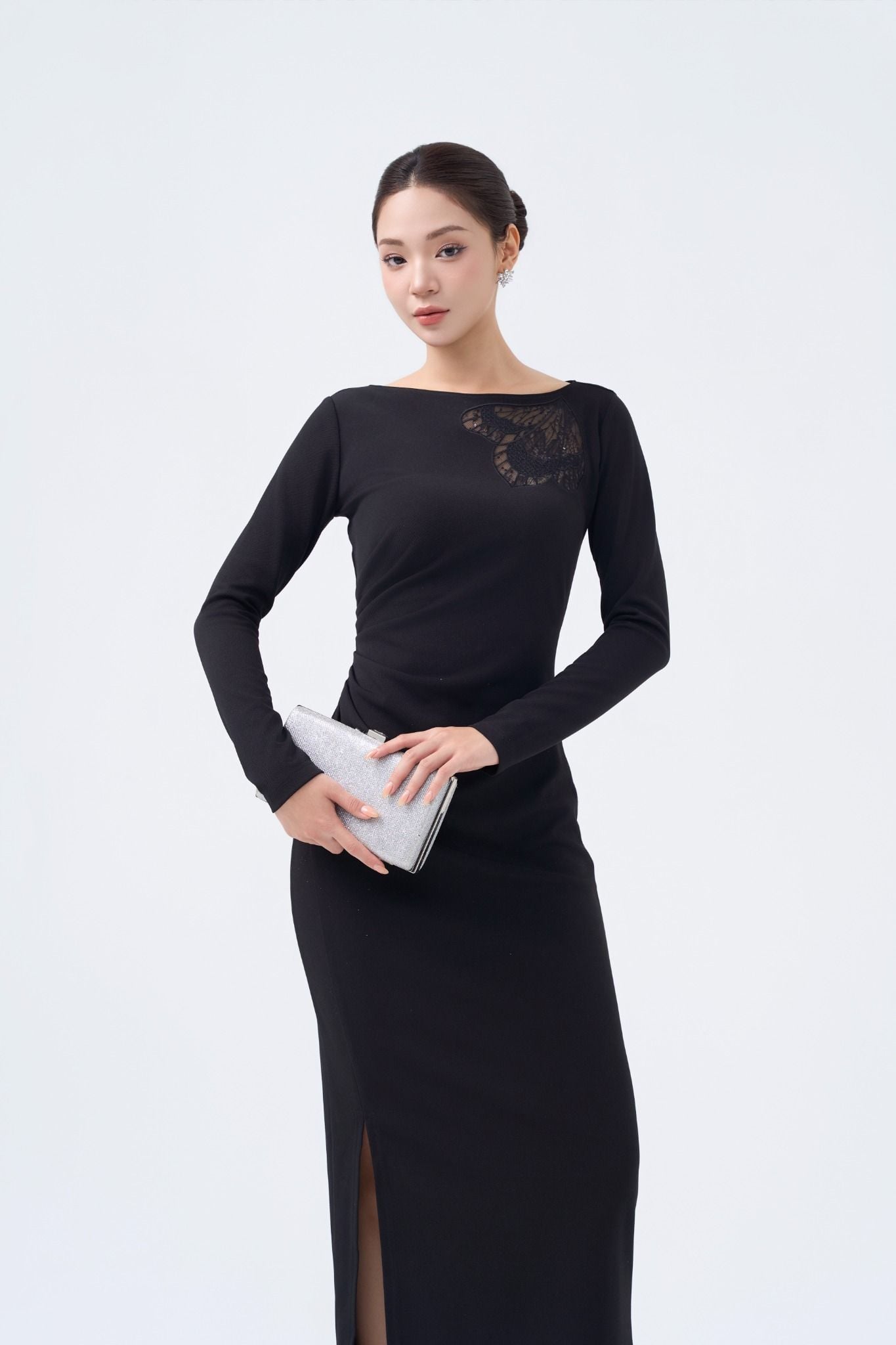 ĐẦM ÔM NHÚN EO D09162