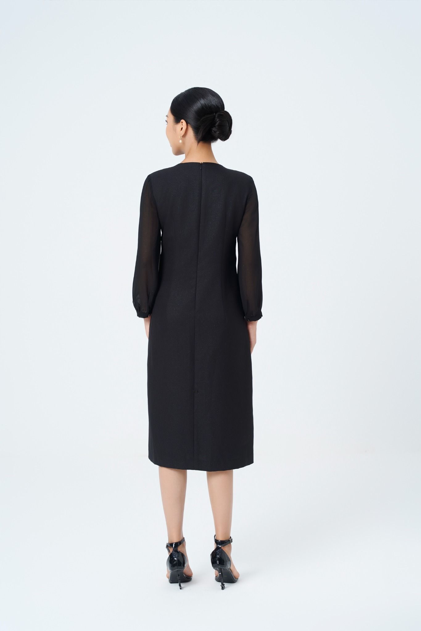 ĐẦM SUÔNG ĐÍNH CƯỜM D10302