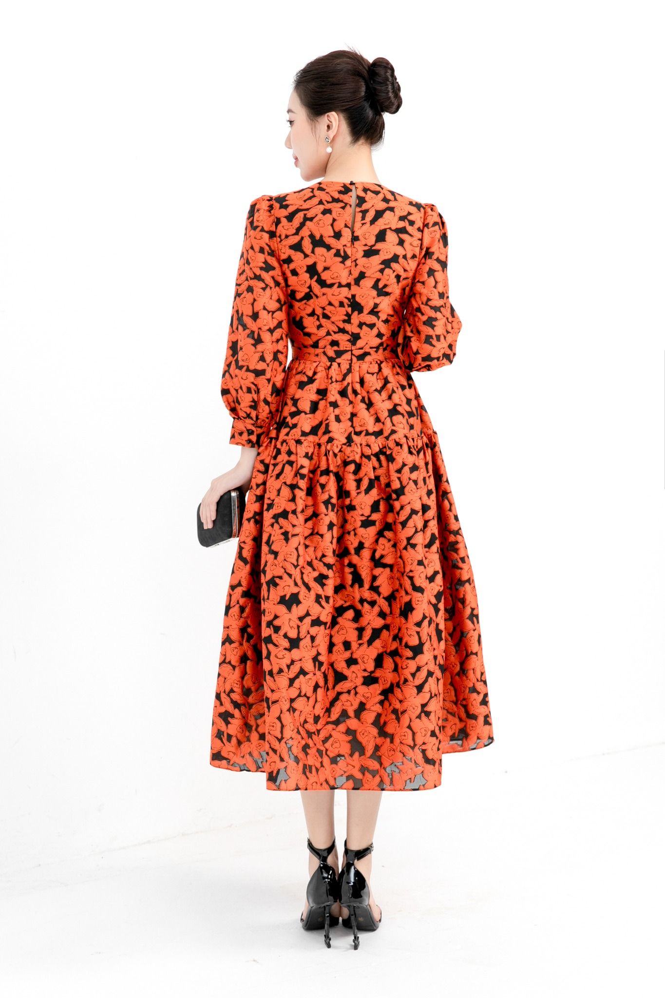 ĐẦM HOA THIẾT KẾ D14622