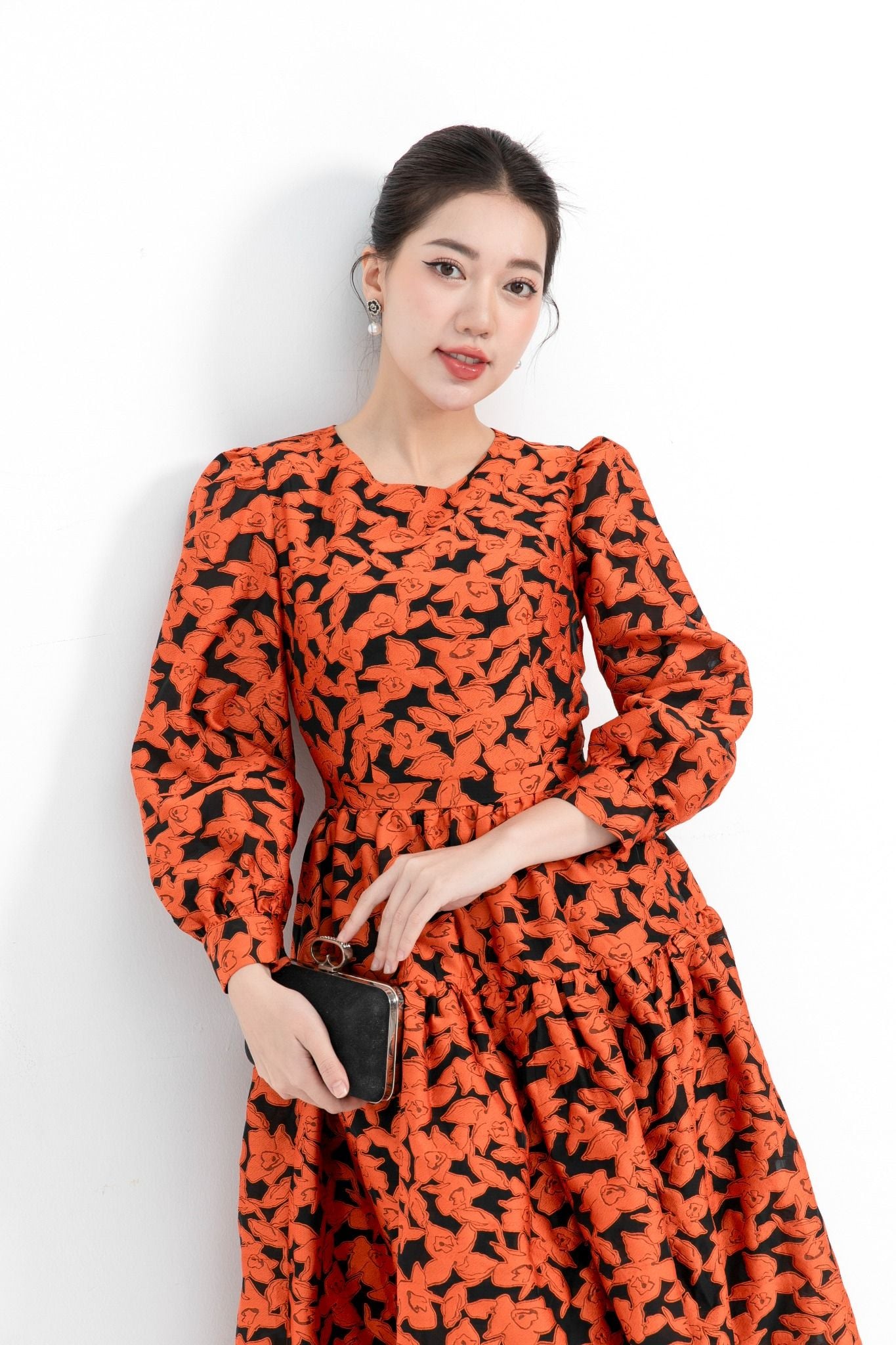 ĐẦM HOA THIẾT KẾ D14622