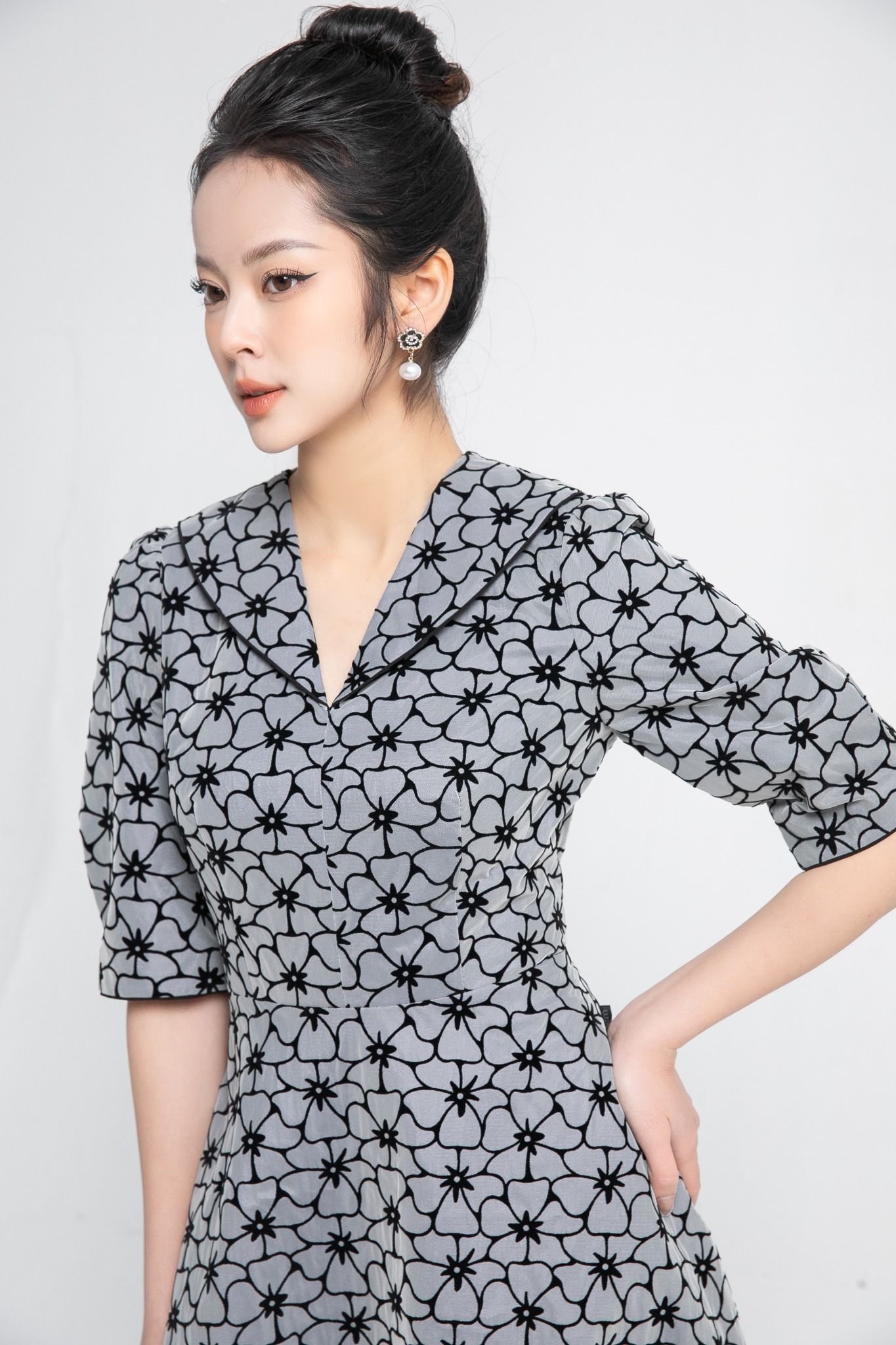 ĐẦM HỌA TIẾT D14642